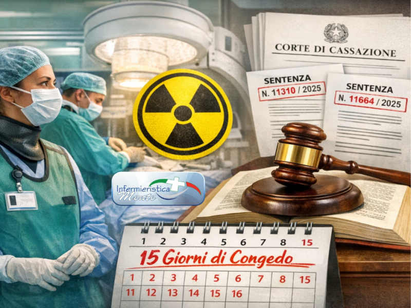 Radiazioni in corsia: anche gli infermieri hanno diritto a indennità e ferie radiologiche